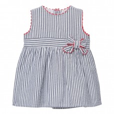 BOBOLI φόρεμα ριγέ βρεφικό 703011-9872 γαλάζιο